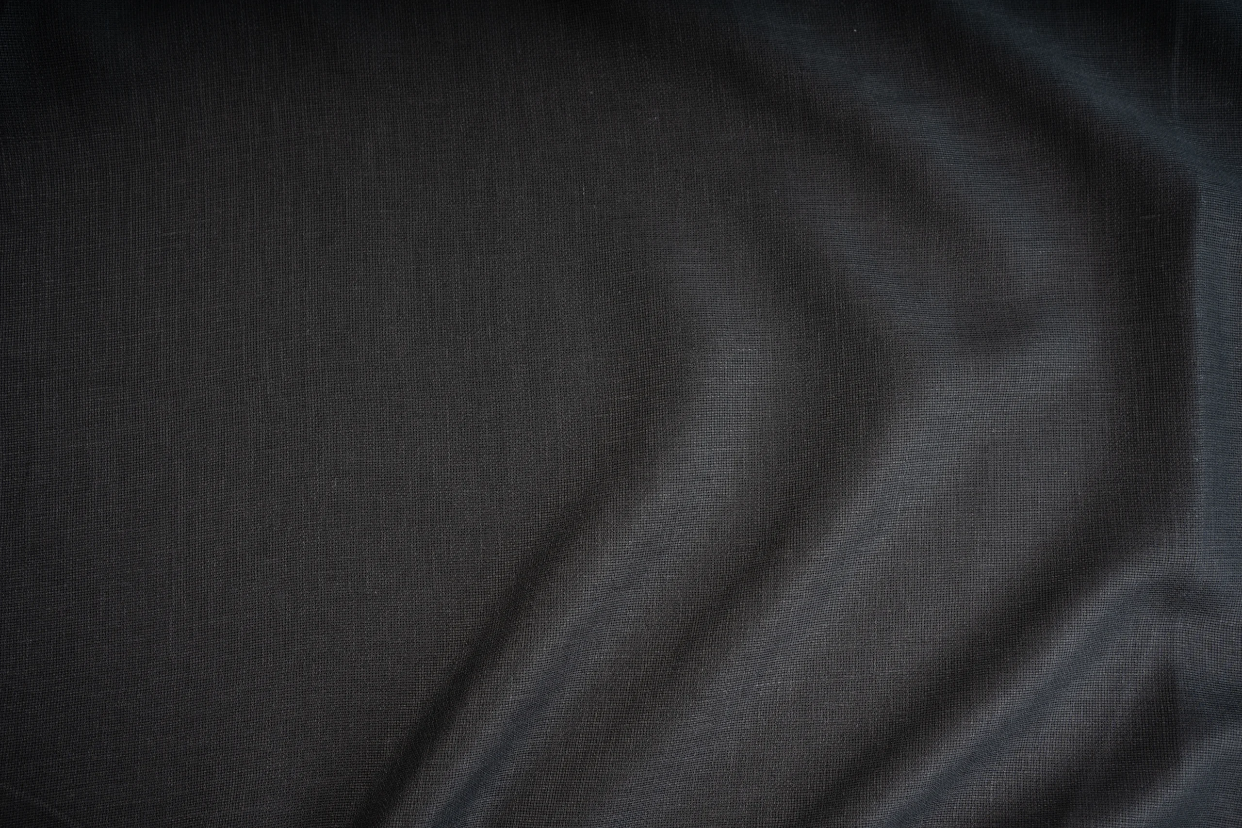 Holl Special Linen – Black linen fabric